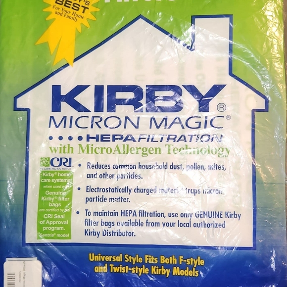 Kirby Micron Magic HEPA Filtration Bag - Picture 1 of 2